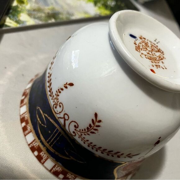 Antique Royal Vale Colclough Imari Cup and Saucer, made in Longton, England. - Picture 16 of 16